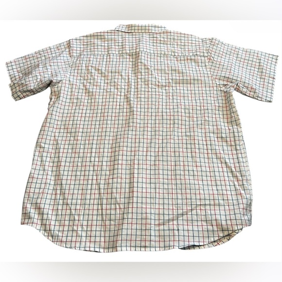 NWT Columbia Rapid Rivers White Grid Short Sleeve Button Down Shirt - Picture 3 of 14